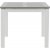 Albany spisebord 152 x 90 cm - Gr/Hvid