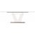 Annelise spisebord 160-220 cm - Hvid højglans