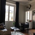 Kundebillede Sander bord med klap - Sort - 75/110 cm