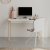 Luton skrivebord 120x60 cm - Lys ruskind/hvid