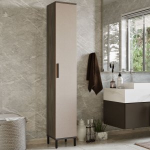 Vogue kabinet 3 - Brun/antracit